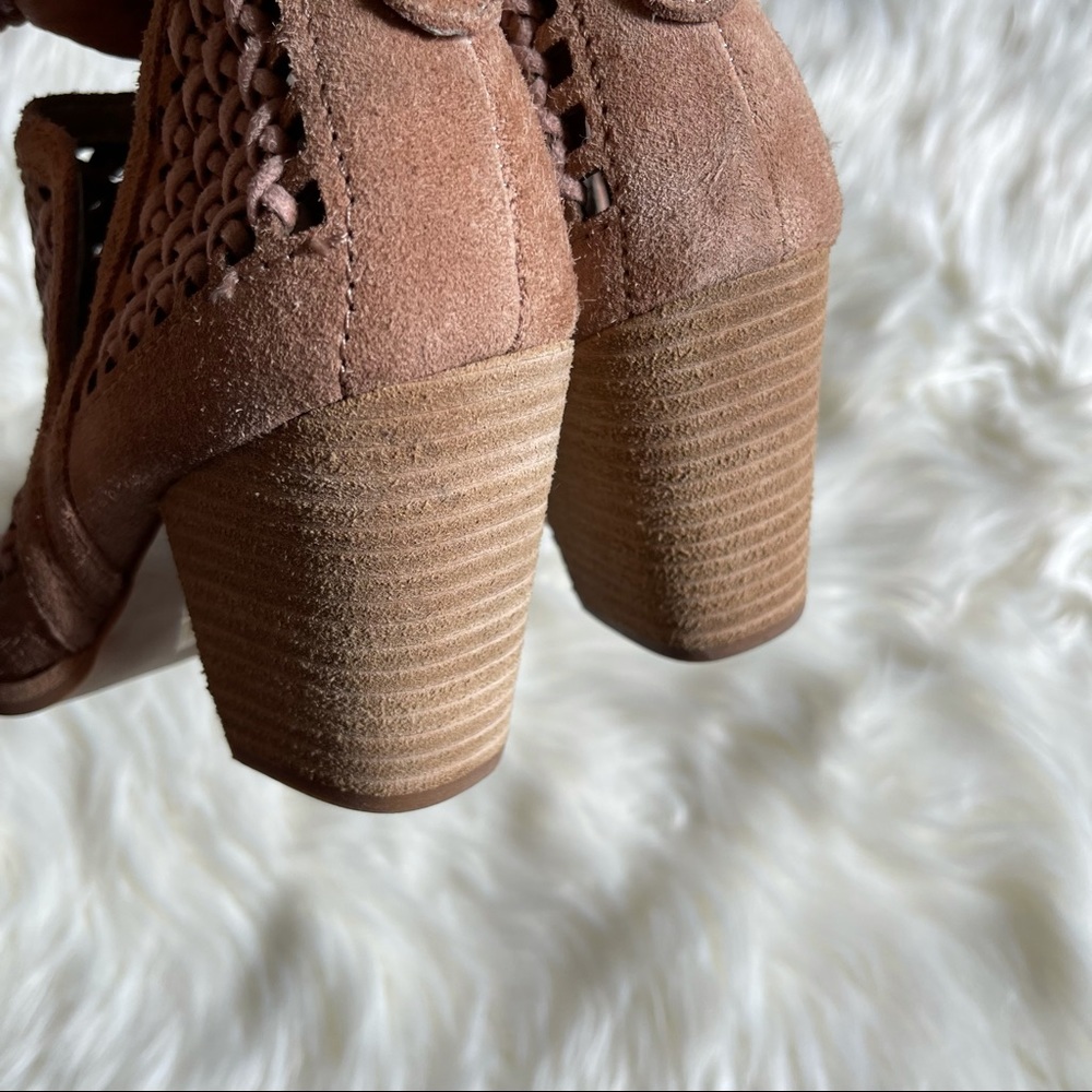 Jeffrey Campbell Appleby Suede Slip on Booties - Picture 7 of 9